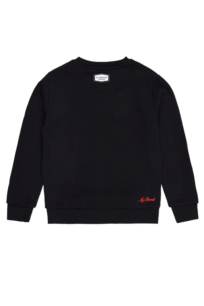 Mb Logo Sweater Black | BLACK