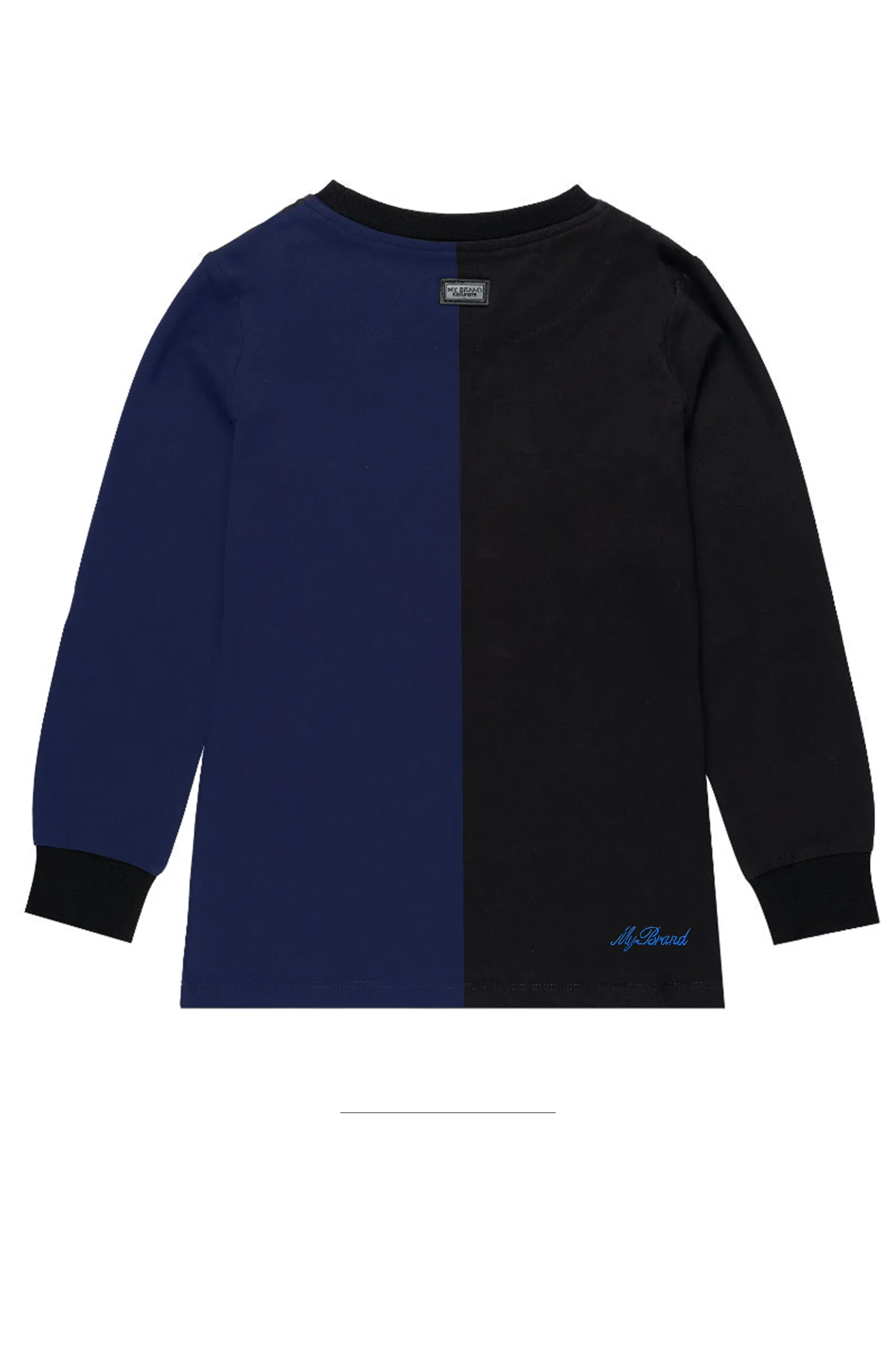 Mb Logo Sweater Black | BLUE