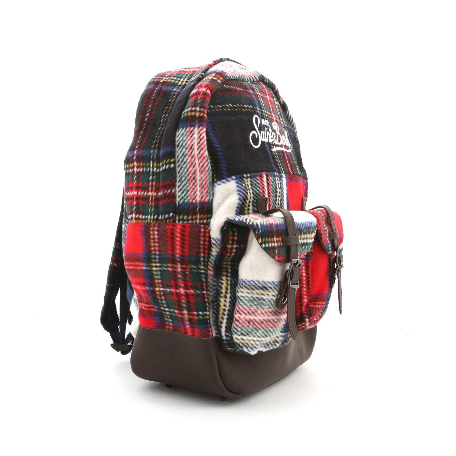 Mc2 Saint Barth Unisex Tartan Backpack