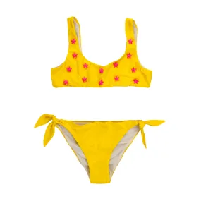 Mc2 Saint Barth Yellow Bikini For Girl