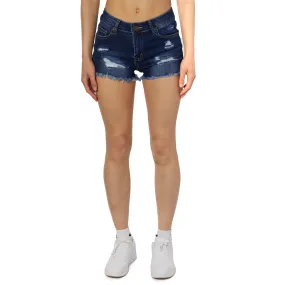 Medium Destroyed Denim Short