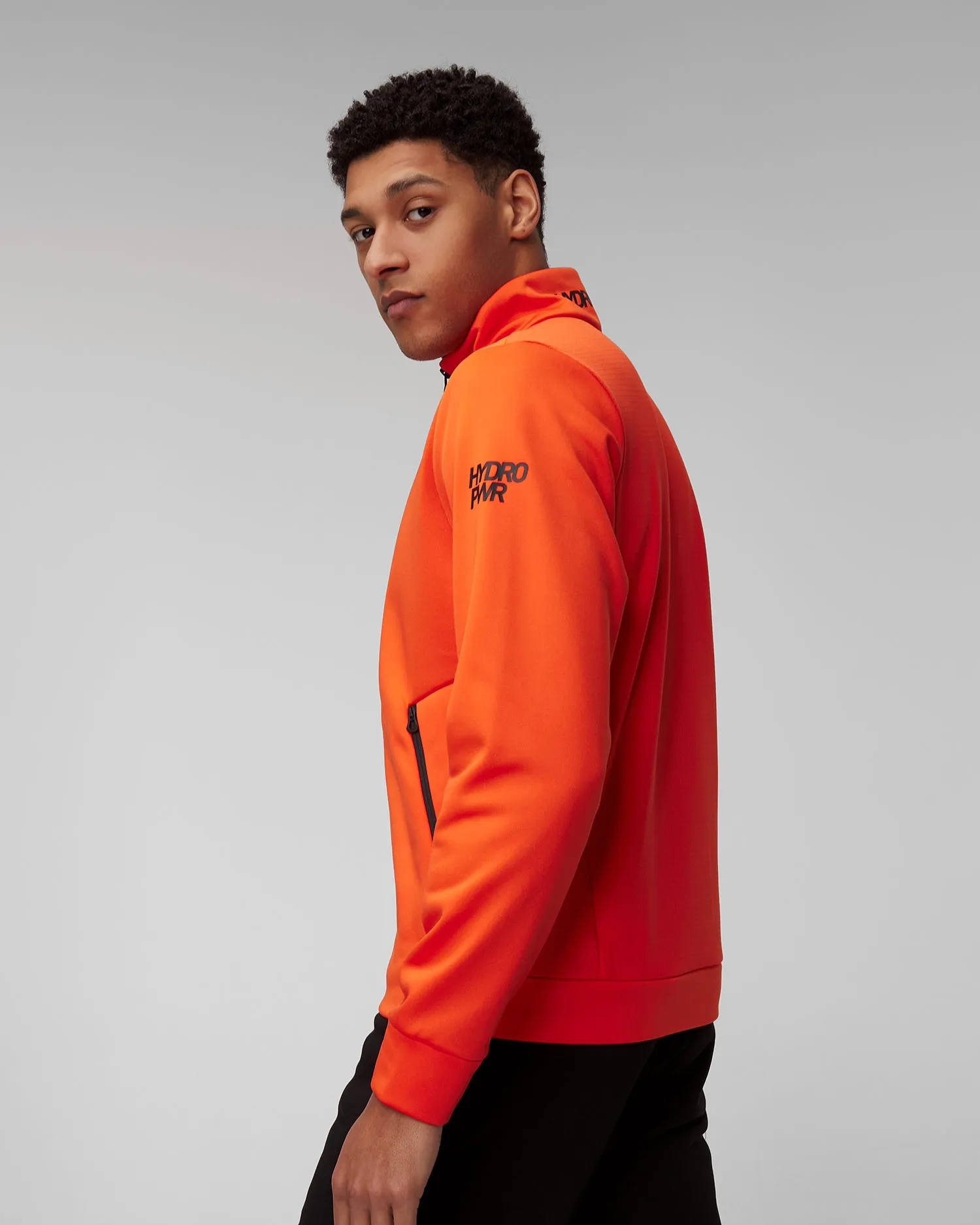 Men's orange Helly Hansen HP Fleece Jacket 2.0 34289-307