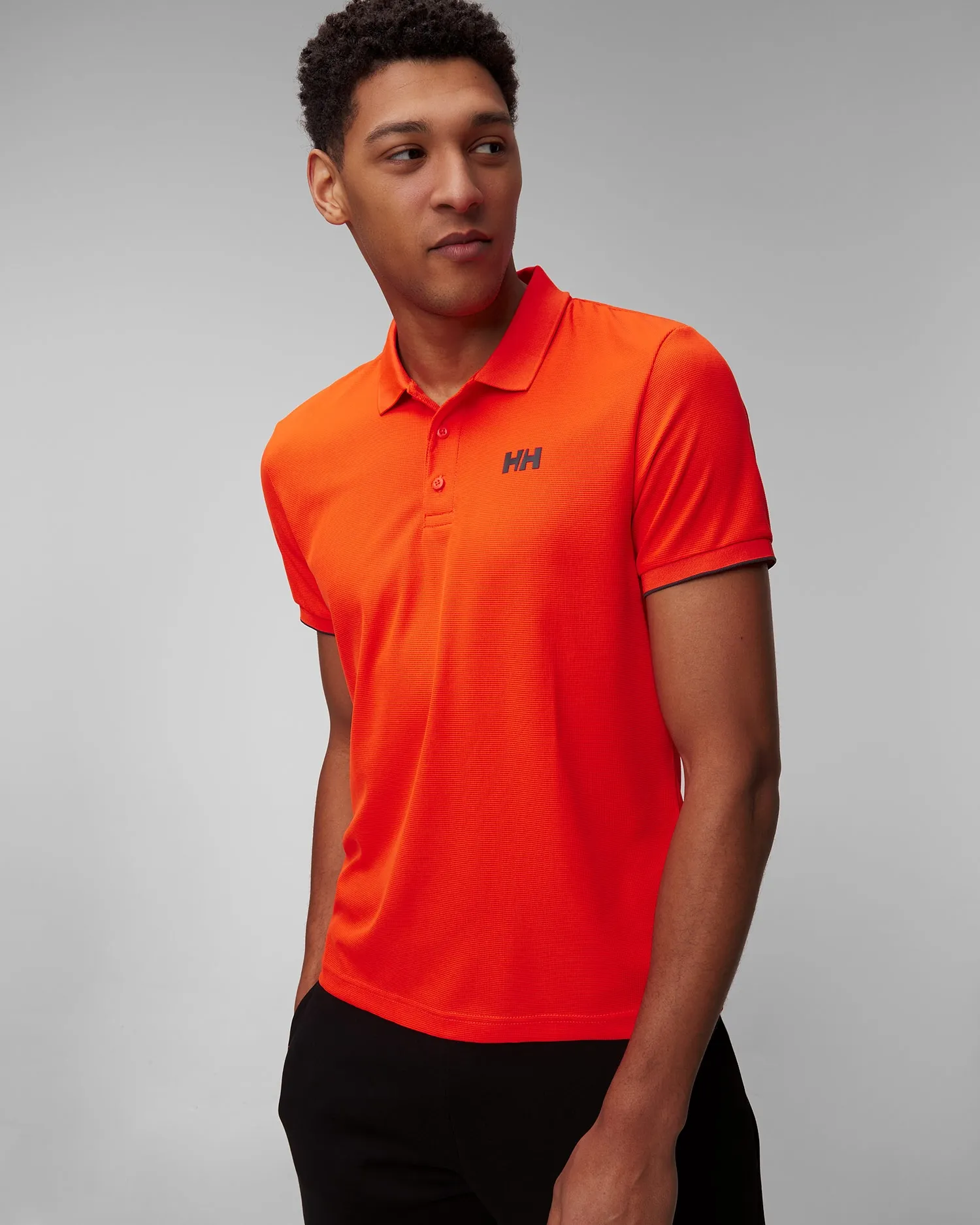 Men's orange Helly Hansen Ocean Polo 34207-307