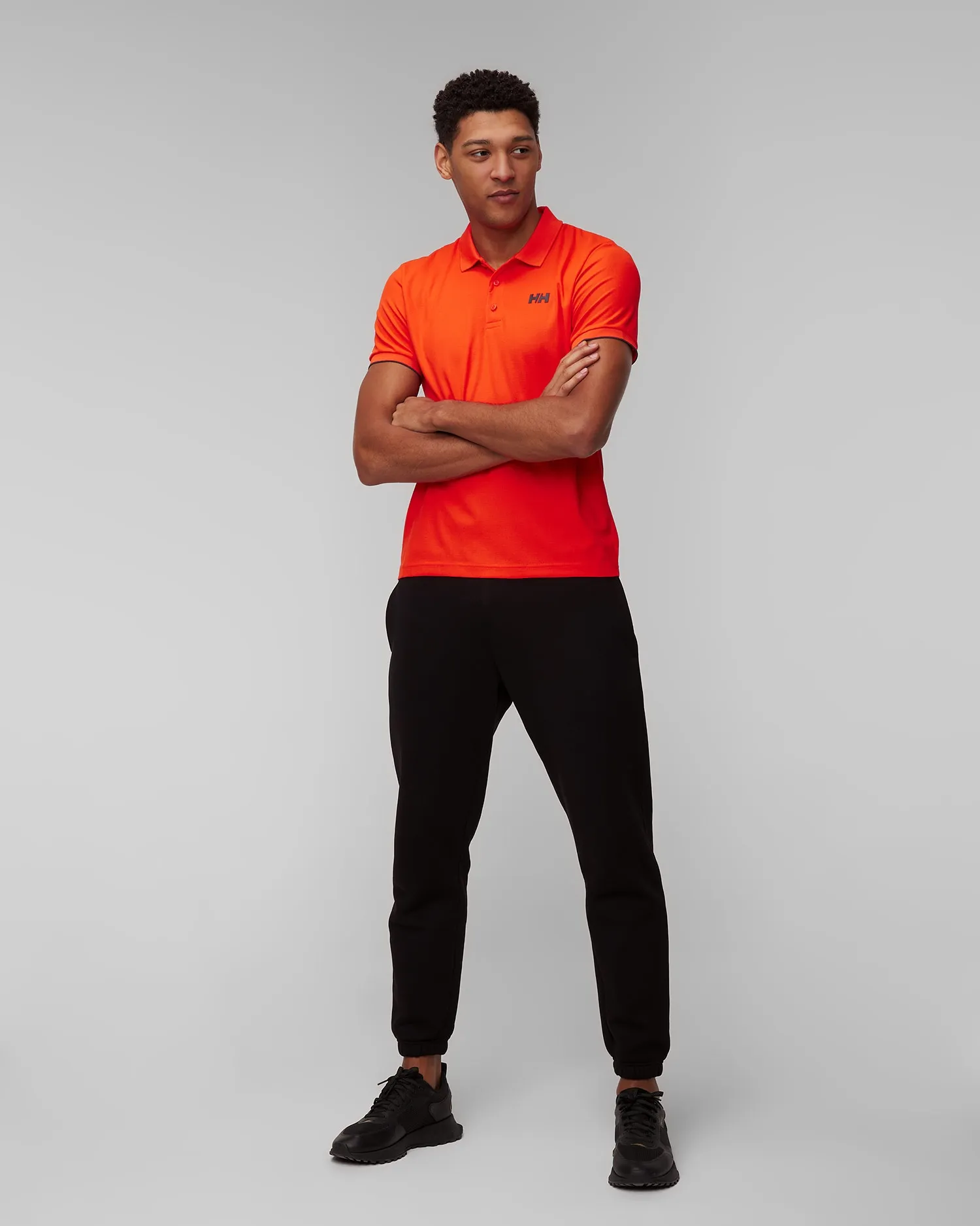 Men's orange Helly Hansen Ocean Polo 34207-307