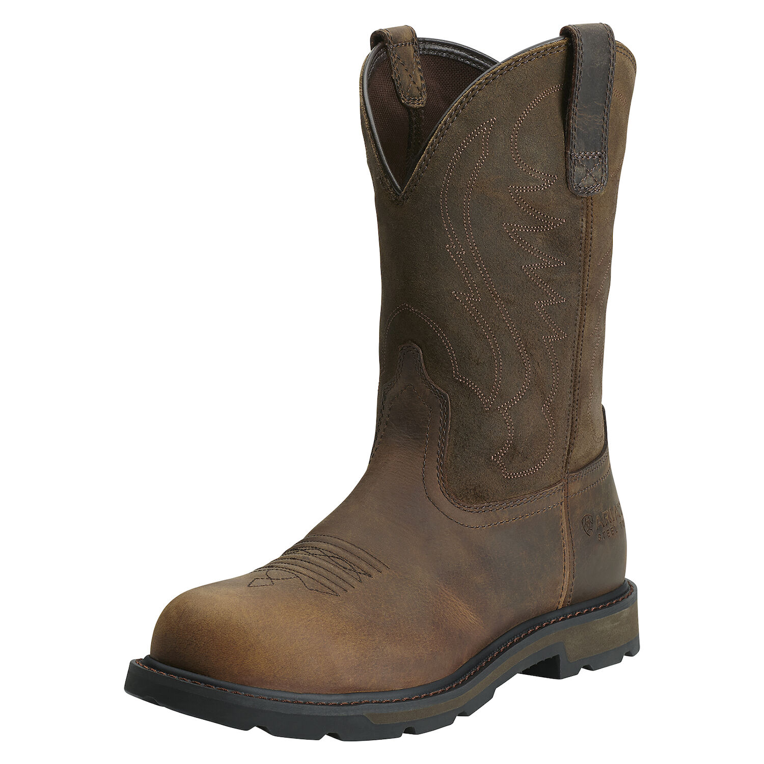 Men's Groundbreaker Pull On Steel Toe Work Boot
