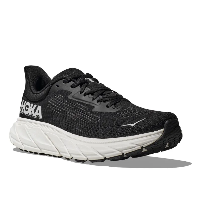 Men’s HOKA Arahi 7 – Black/White (BWHT)