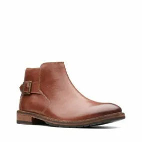 Men's | Clarks | 36571 | Clarkdale Remi | Dark Tan Leather