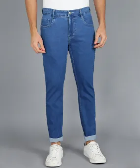 Men's Blue Slim Fit Jeans Stretchable