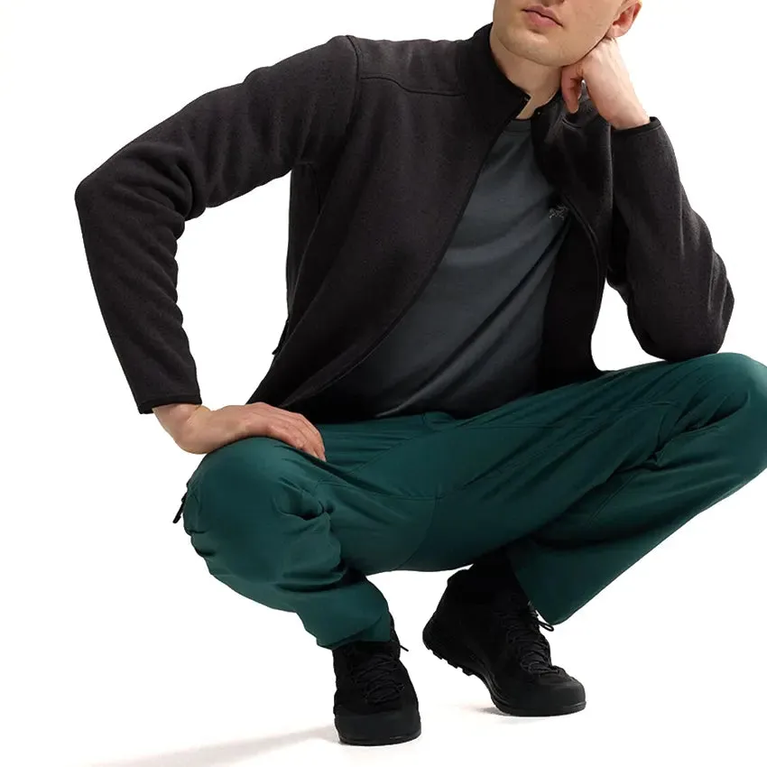 Men's Covert Cardigan - Black Heather II