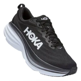 Men’s Hoka Bondi 8 – Black/White (BWHT)