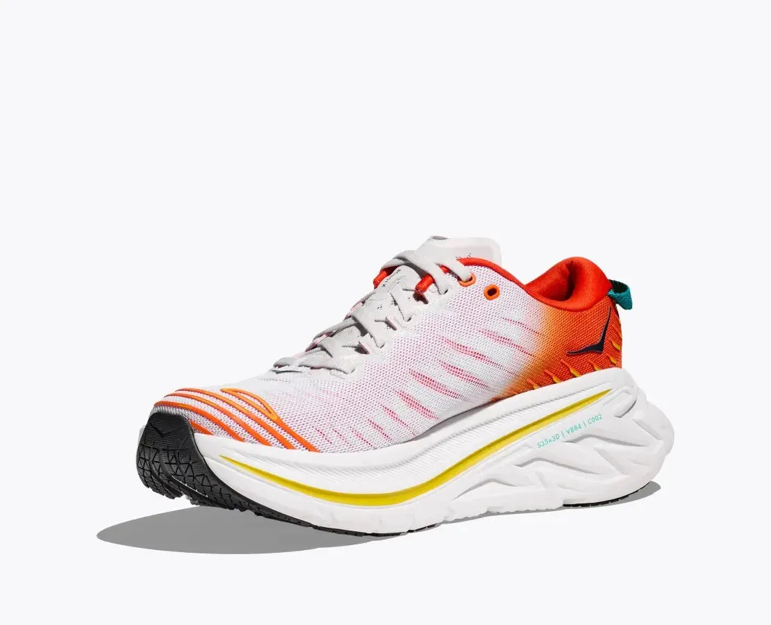 MEN'S HOKA BONDI X  | BLANC DE BLANC / FLAME