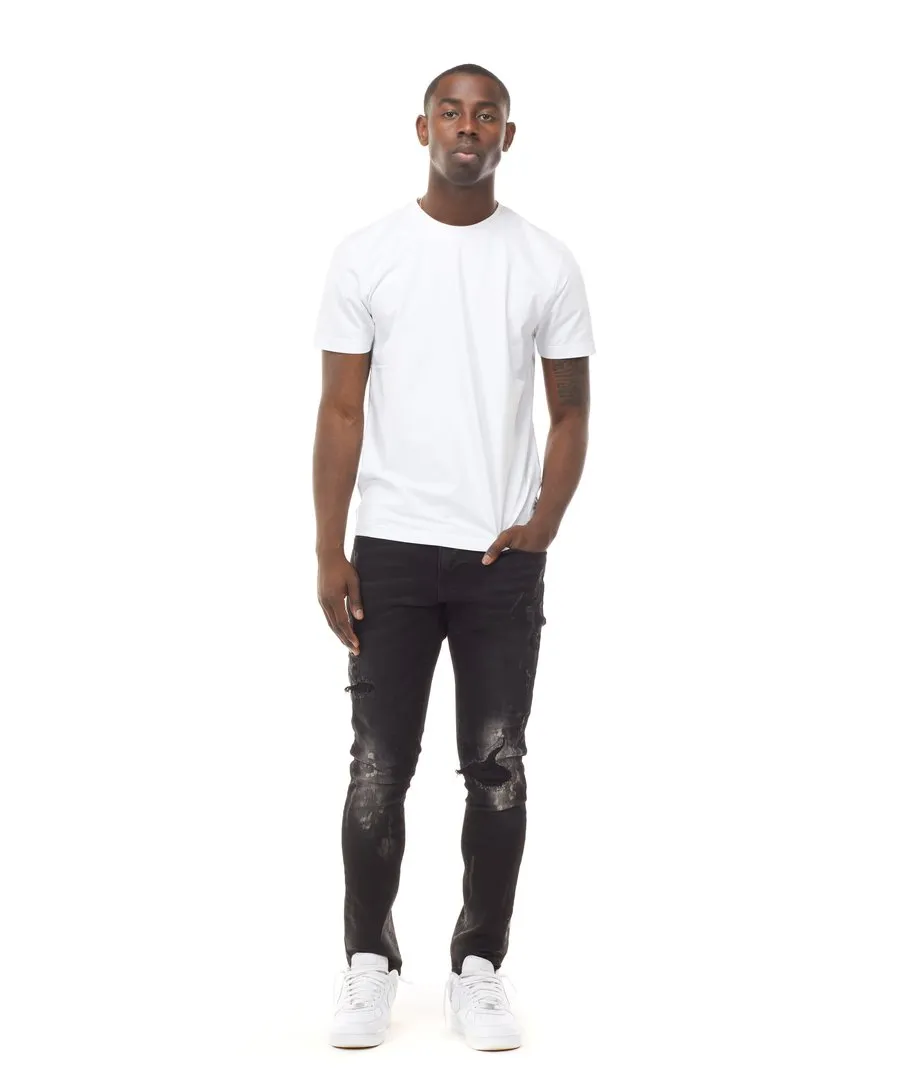 Men's Smoke Rise Rip & Repair Fashion Jeans Dusty Black