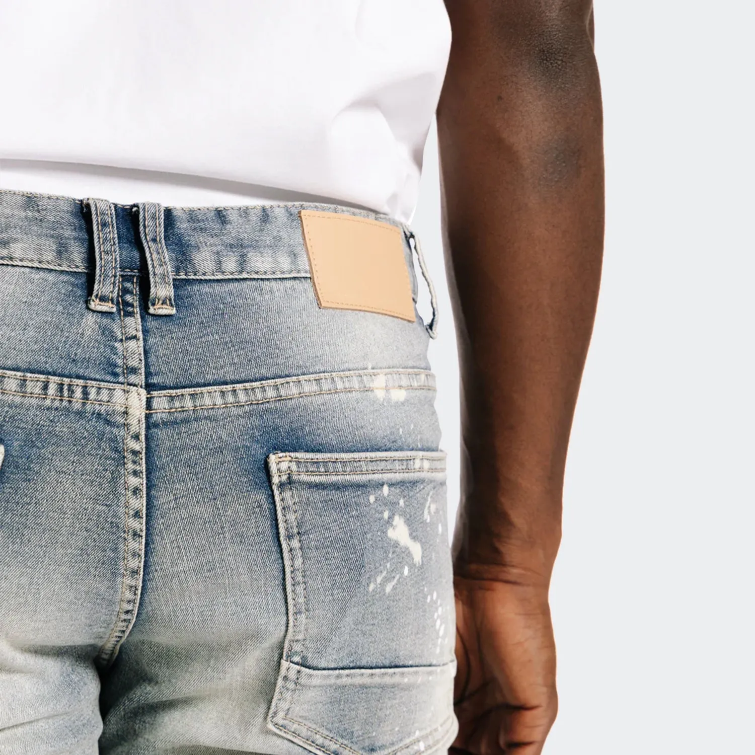 Men's Smoke Rise Rip & Repair Jeans Chester Blue