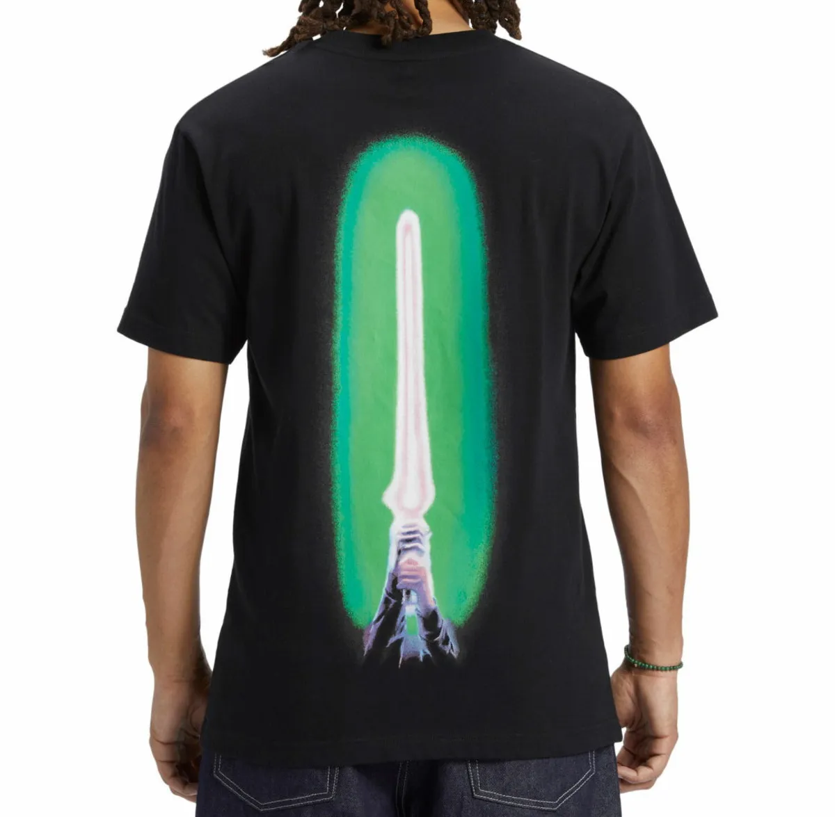 men's t-shirt DC - Star Wars LUKE HSS - BLACK - ADYZT05320-KVJ0  -  Metal-shop