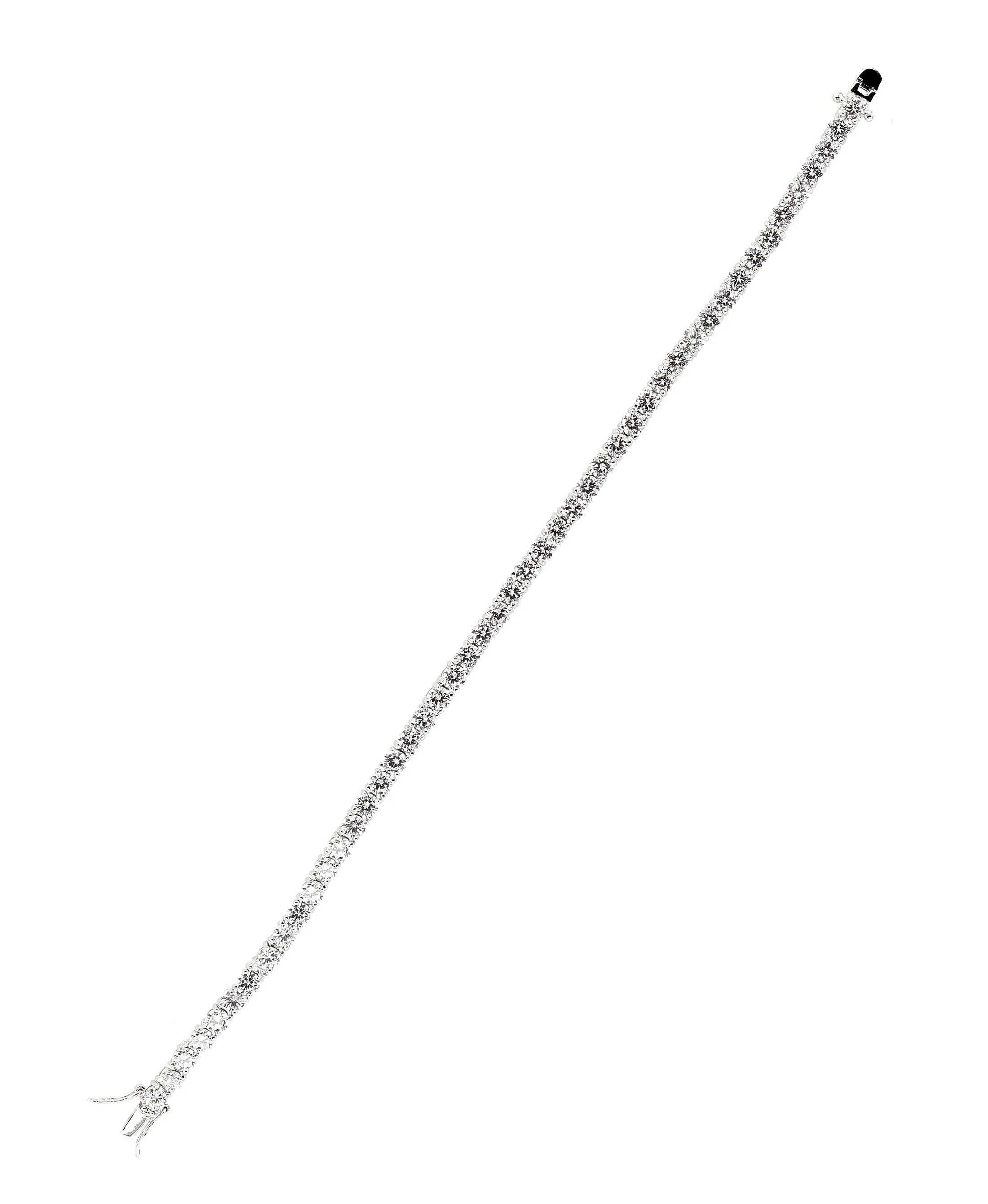 Men's Tennis Bracelet w/ 4mm Cubic Zirconia