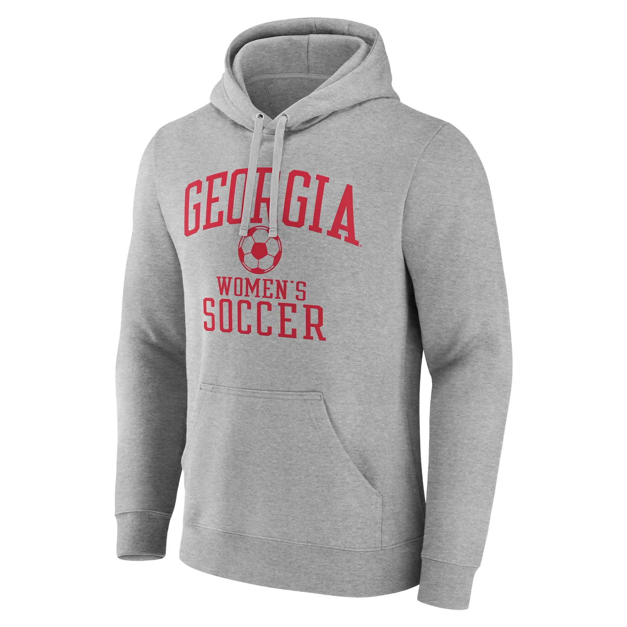 Men's  Gray Georgia Bulldogs Women's Soccer Pick-A-Player NIL Gameday Tradition Pullover Hoodie