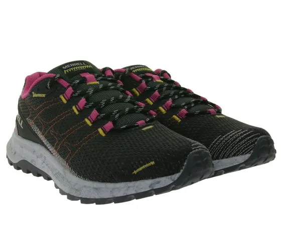 Merrell FLY STRIKE scarpe da corsa, scarpe da allenamento, sneakers sportive da donna J067444 nero/rosa