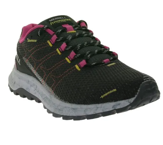 Merrell FLY STRIKE scarpe da corsa, scarpe da allenamento, sneakers sportive da donna J067444 nero/rosa