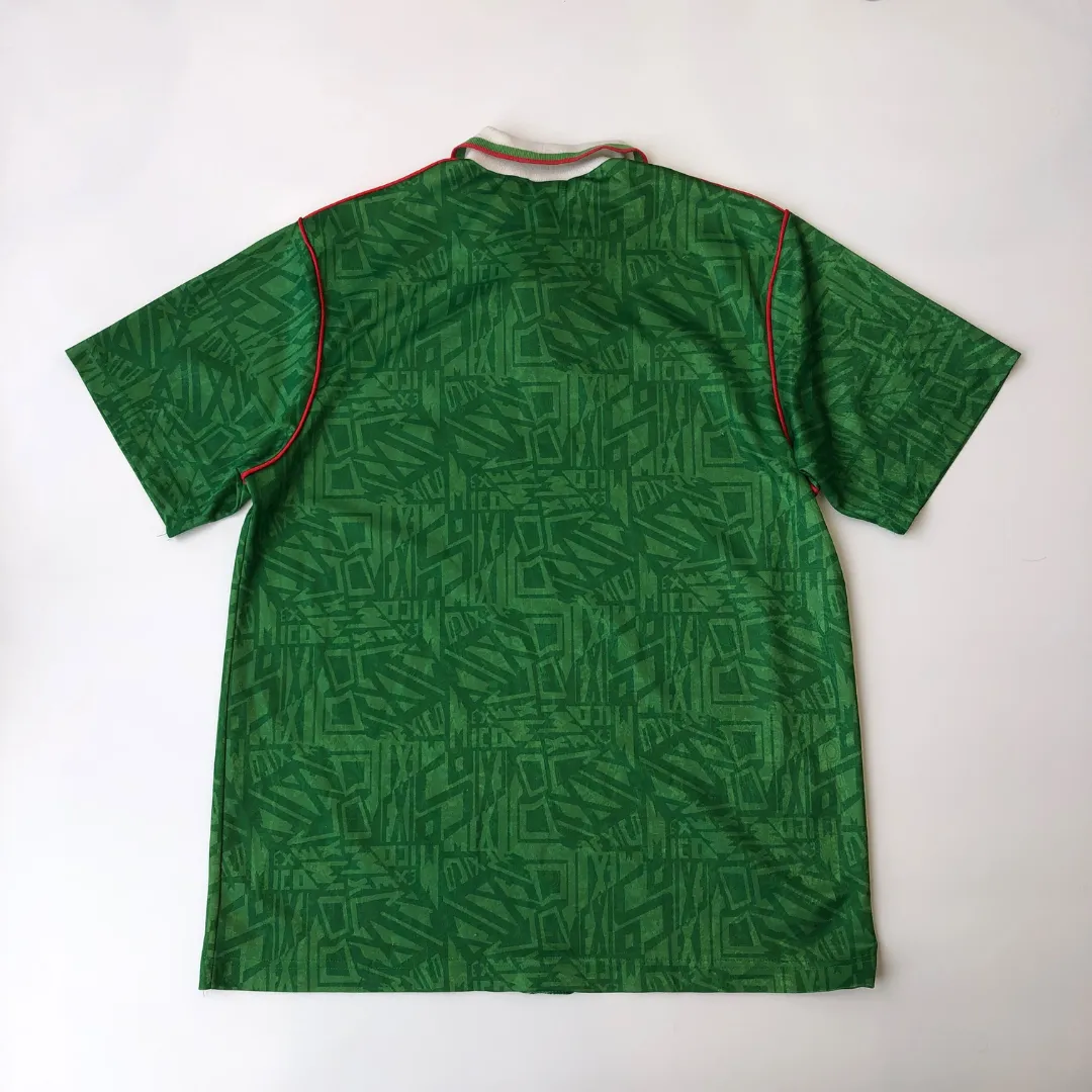 Mexico 1994 Original Umbro Home Football Shirt Large