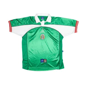Mexico 2000/2001 Atletica Home Football Shirt Medium