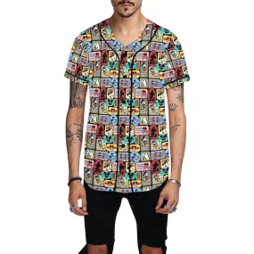 Mickey Stickers Baseball Jersey