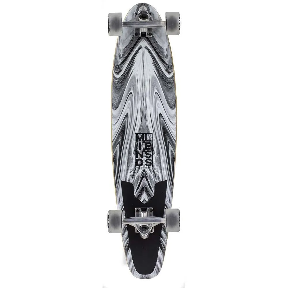 Mindless Raider VI Factory Complete Cruiser Skateboard Grey 8x 34