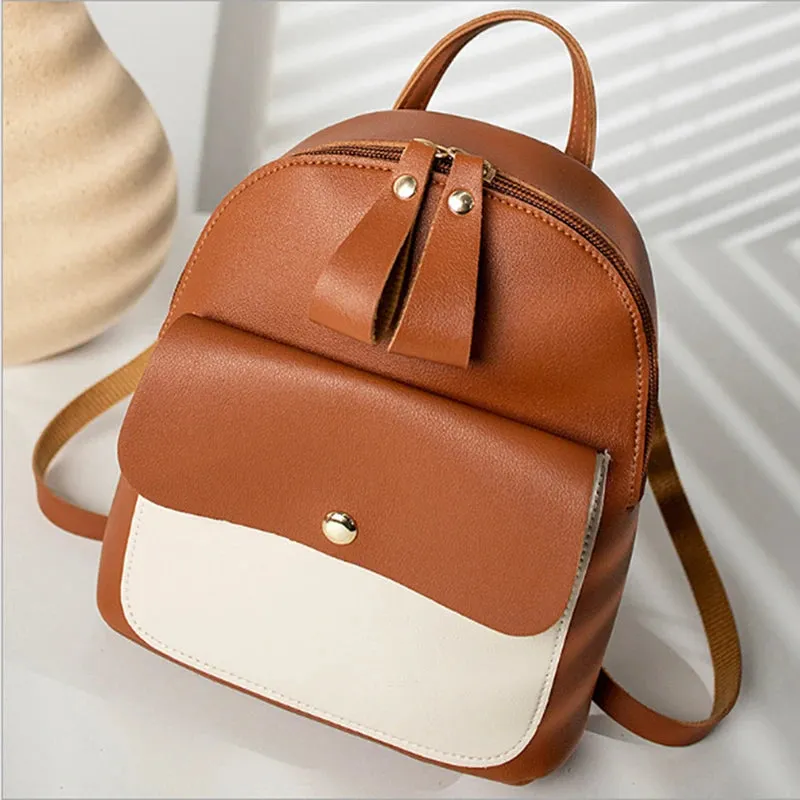 Mini Multi-Function Teen Women's Backpack