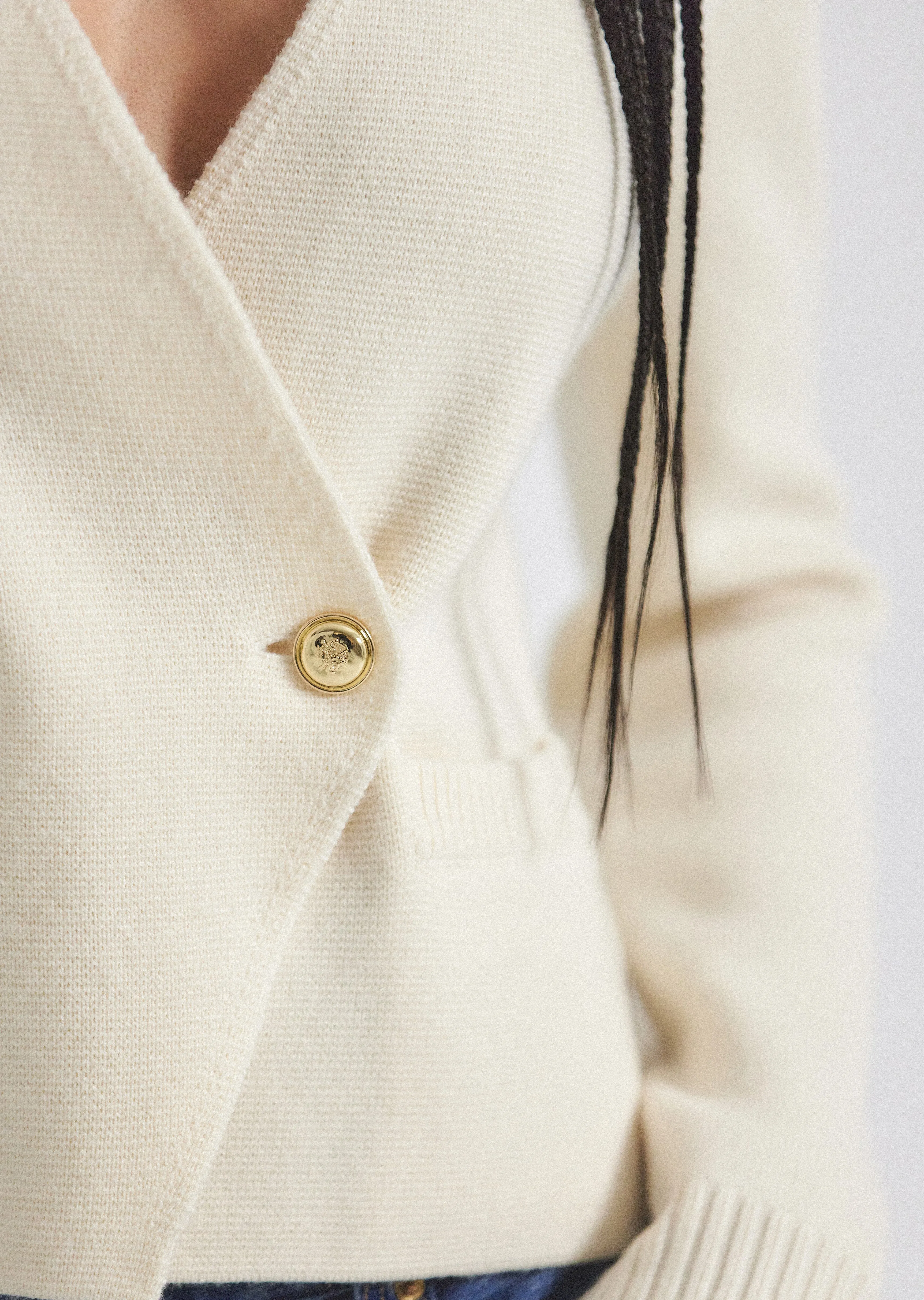 Minta Cardigan - Blanc de Blanc