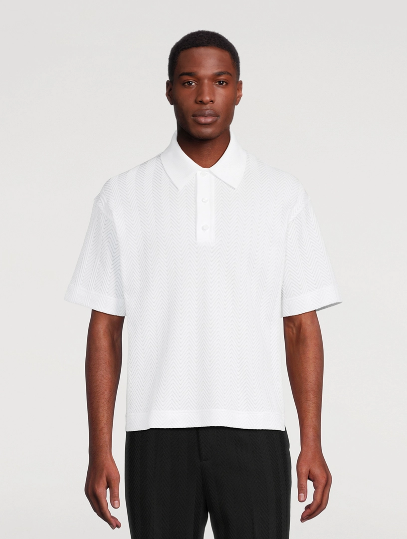 MISSONI Zig Zag Polo Shirt