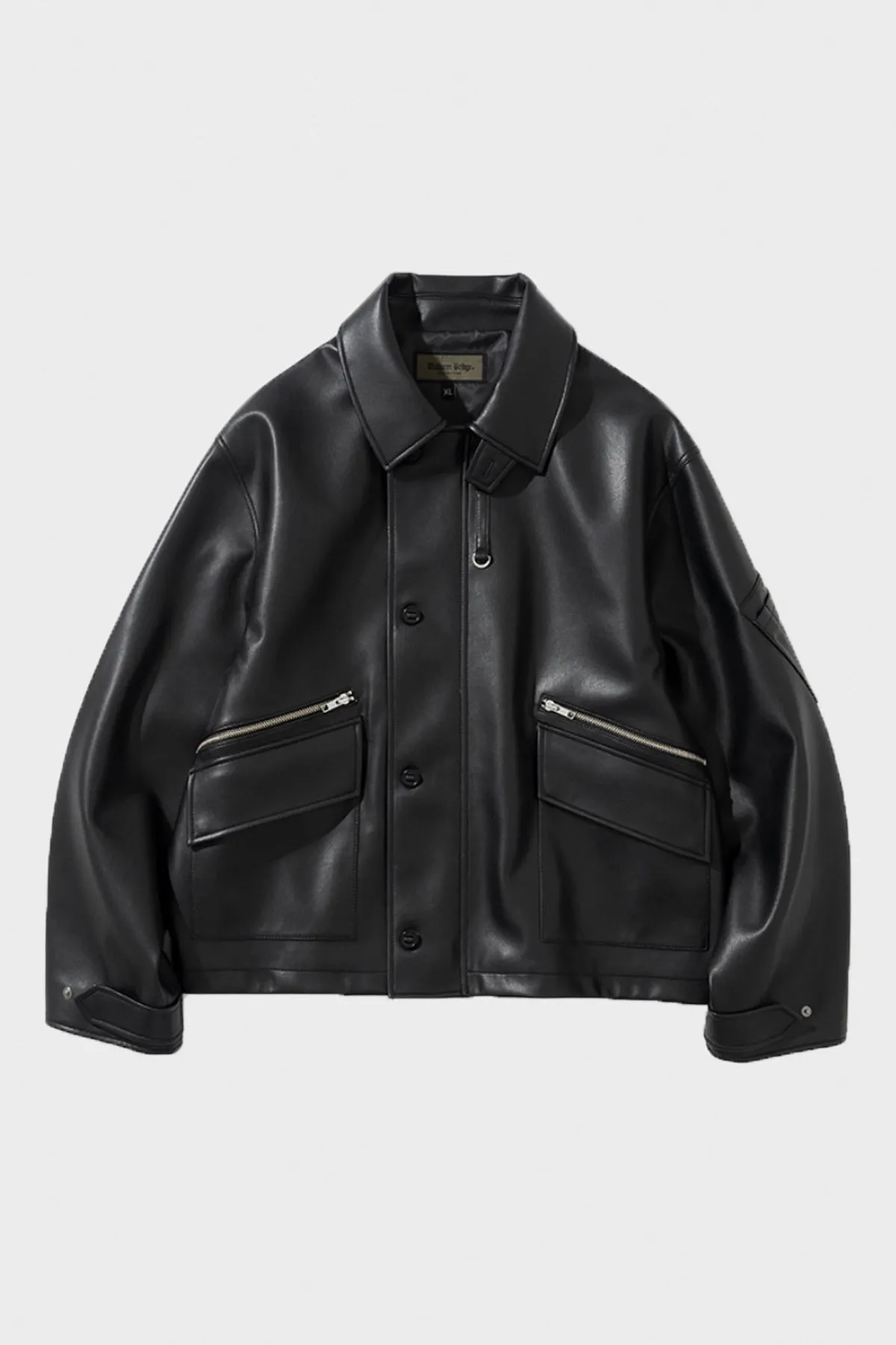 MK3 Vegan Leather Jacket - Black