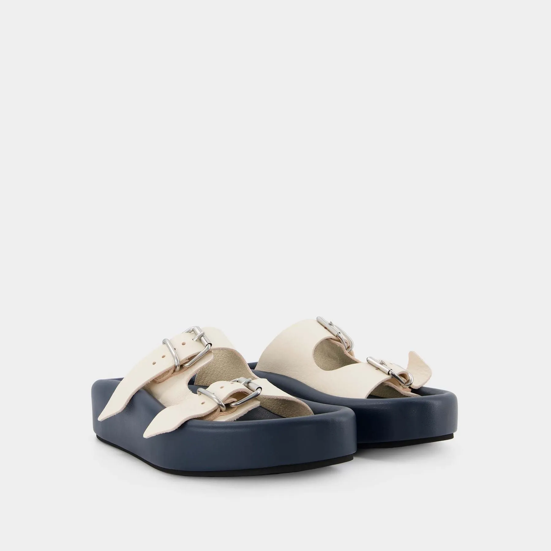 MM6 Maison Margiela  Sandals - Mm6 Maison Margiela - Blue - Leather