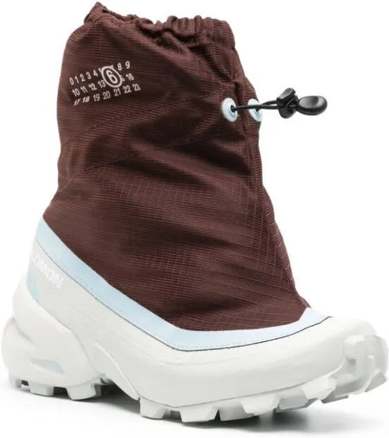 MM6 Maison Margiela X Salomon Cross Mid panelled sneakers Blue