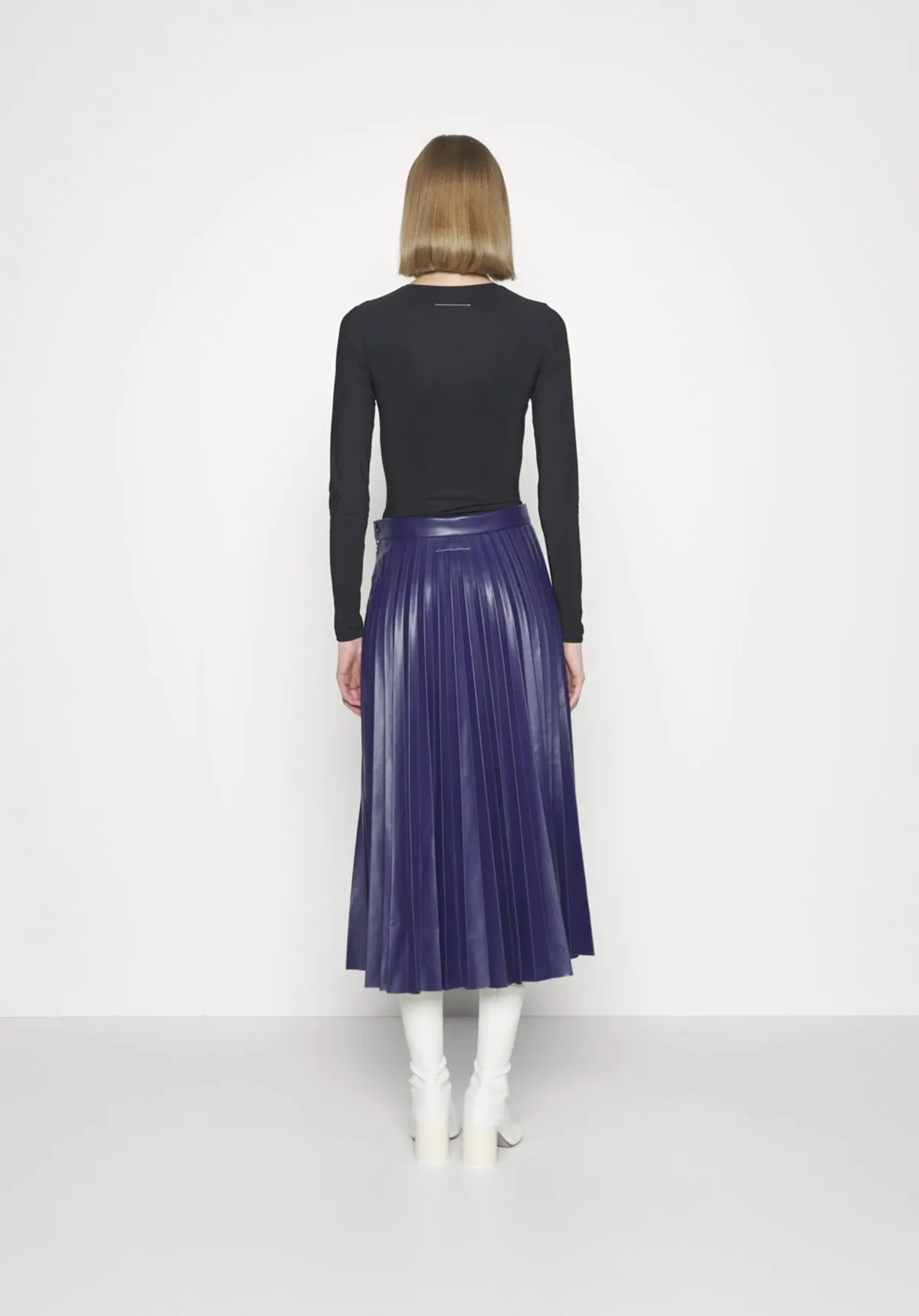 MM6 Pleated skirt