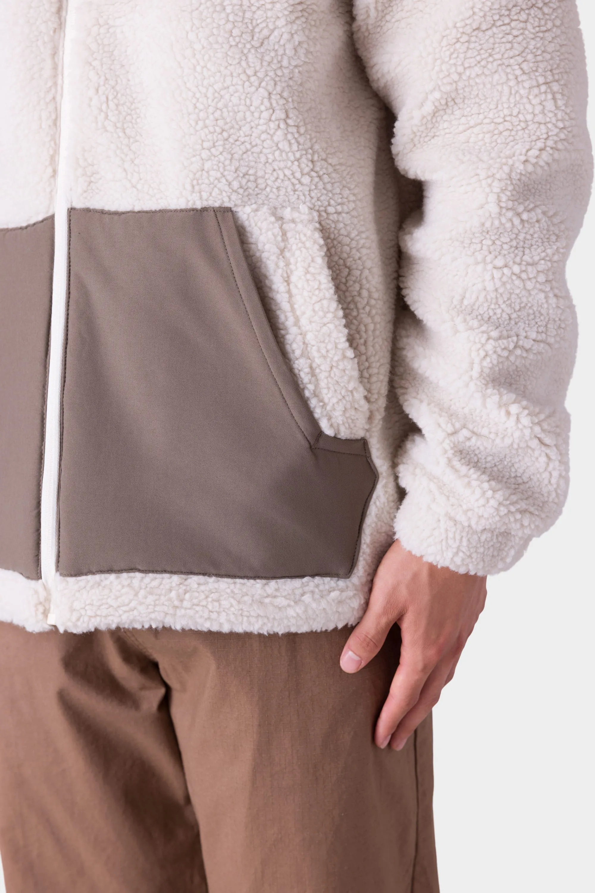   Molehill Sherpa Zip Up Jacket
