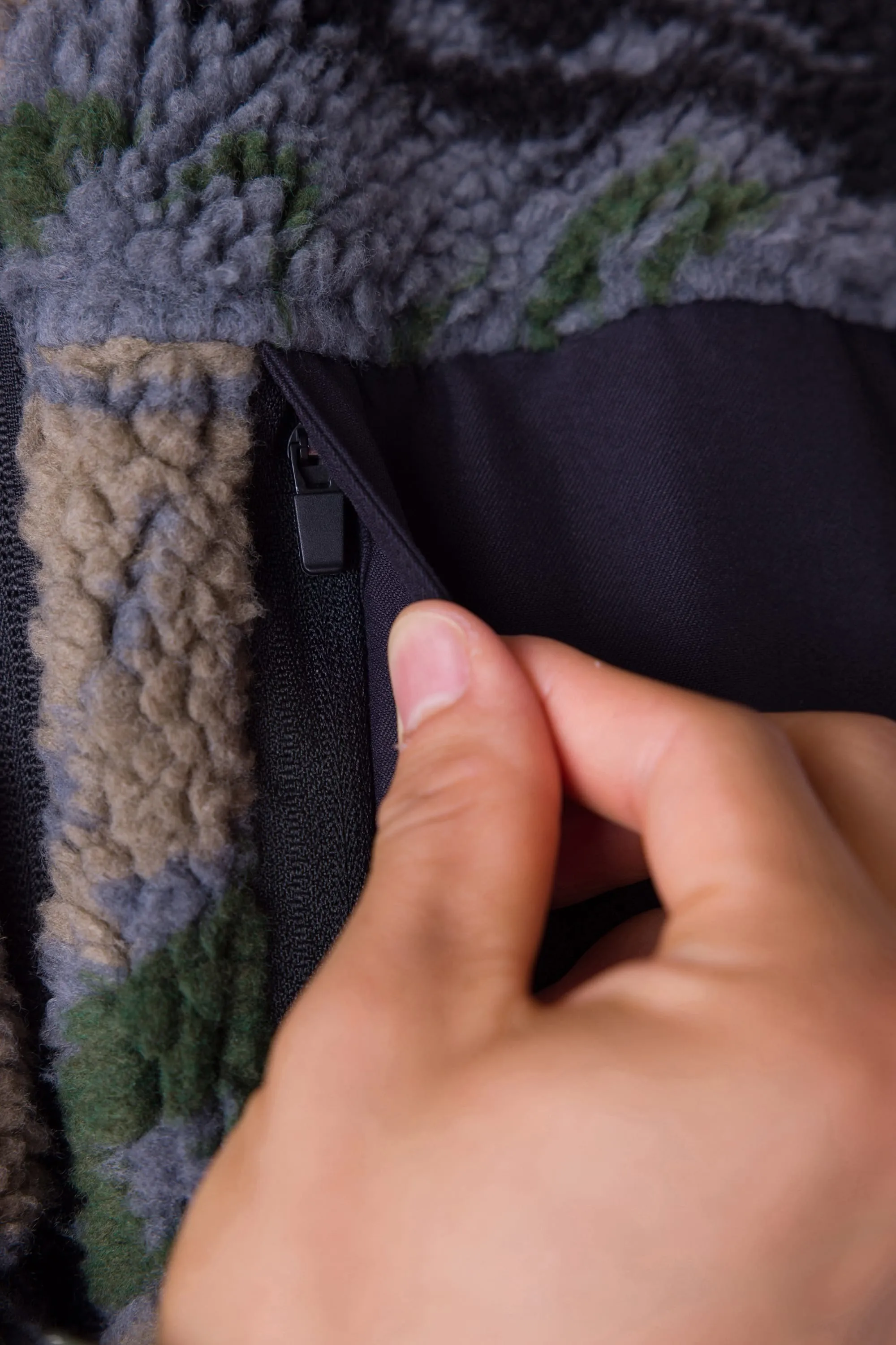   Molehill Sherpa Zip Up Jacket