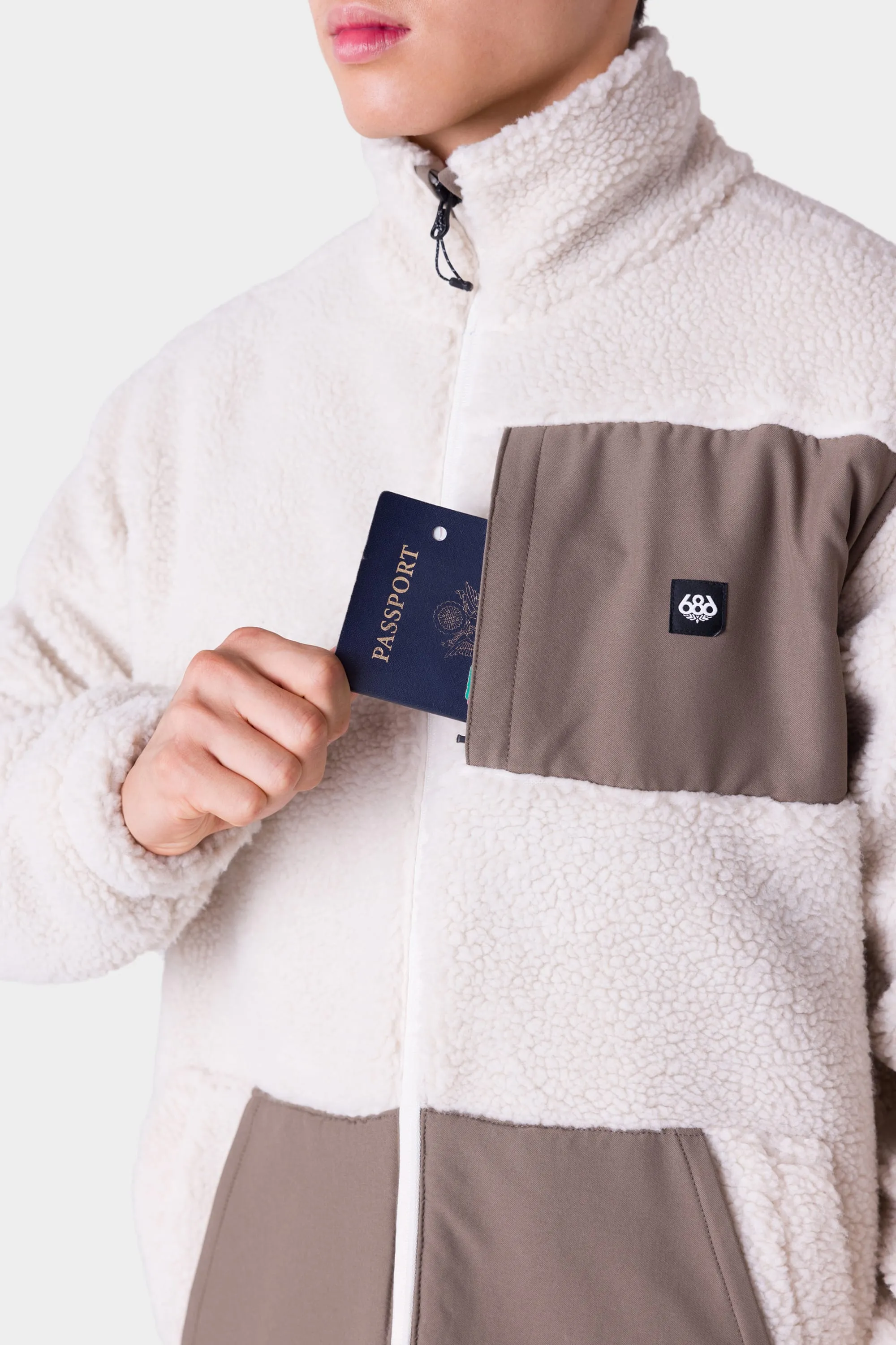  Molehill Sherpa Zip Up Jacket