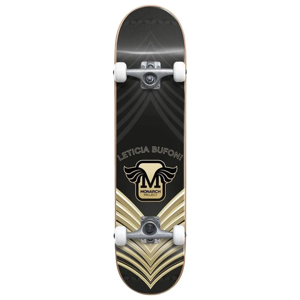 Monarch Leticia Horus Black Premium Factory Complete Skateboard 8