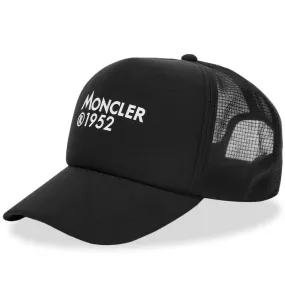 Moncler Genius Logo Baseball CapBlack