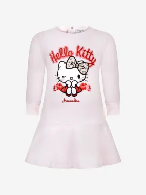 Monnalisa Baby Girls Hello Kitty Fleece Dress