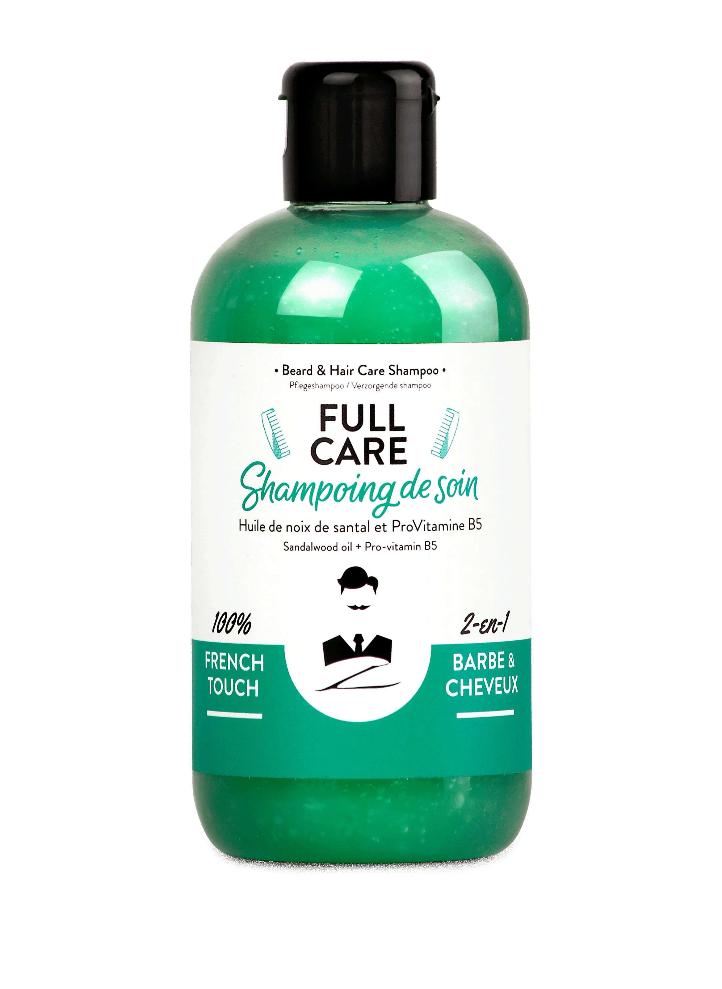 MONSIEUR BARBIER  FULL CARE - Beard amp; hair care two-in-one shampoo