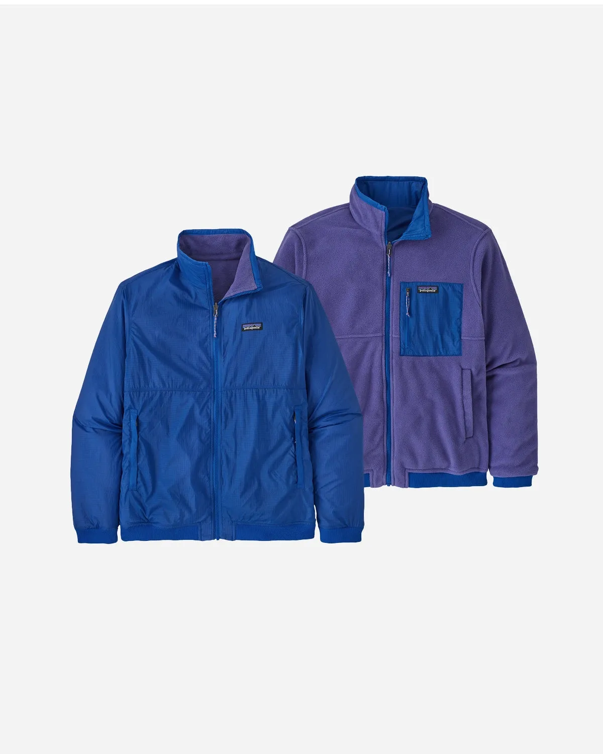 M's Reversible Shelled Microdini Jacket - Bayou Blue