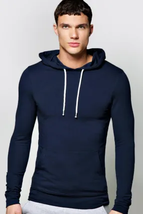 Muscle Fit Over The Head Hoodie