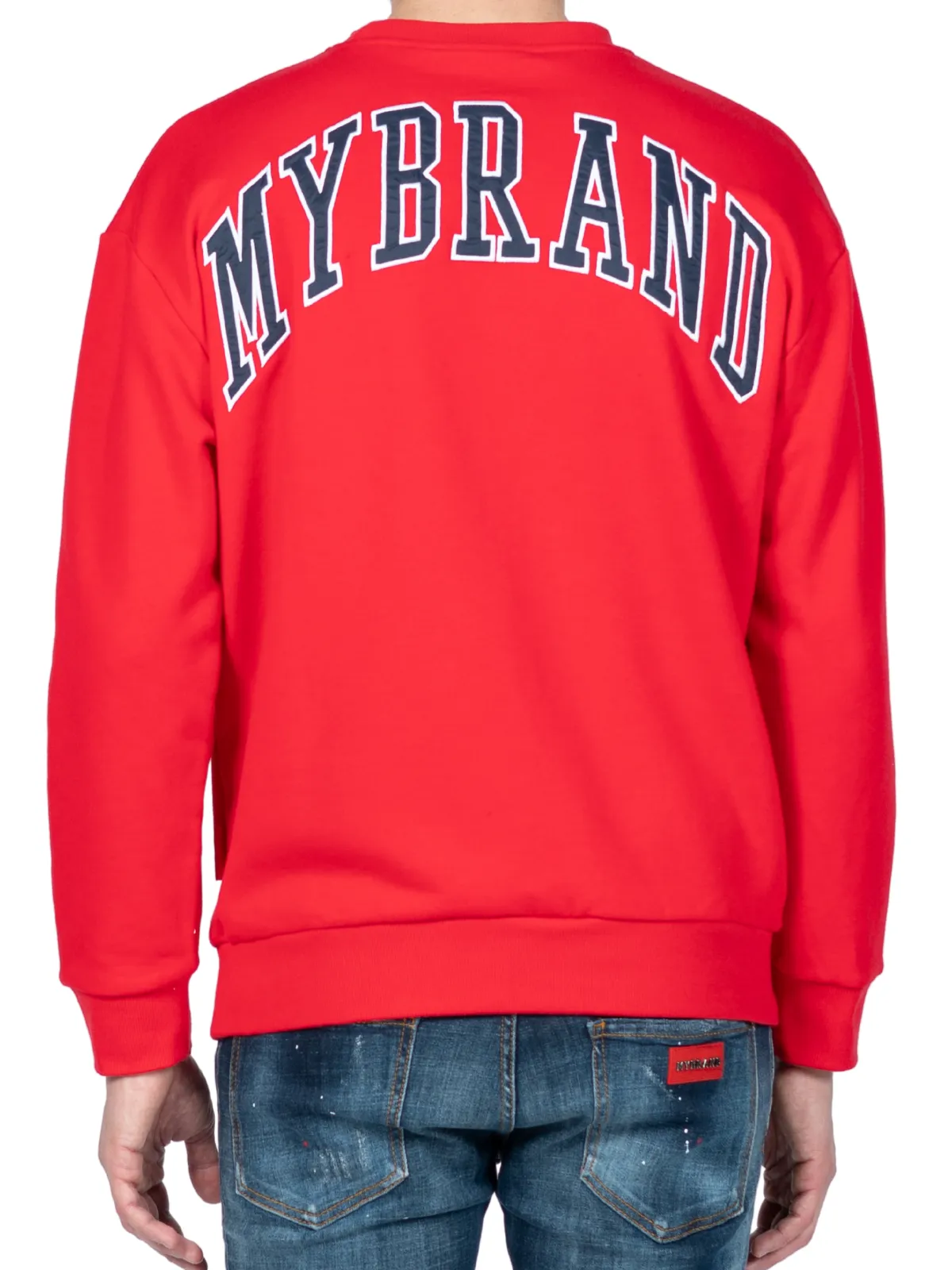 MY BRAND BACK SWEATER RED | RED