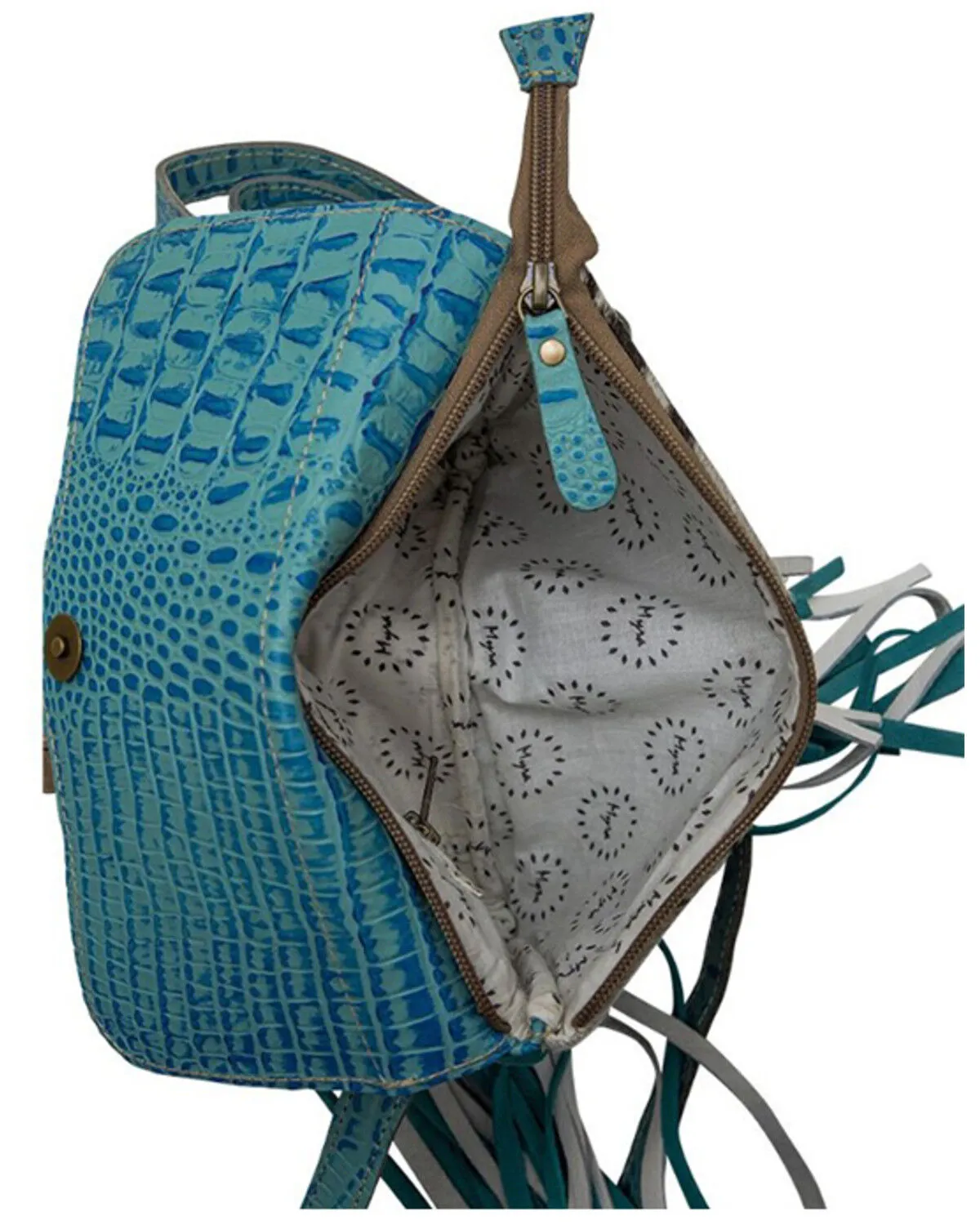 Myra Bag Women's Leivitate Hand-Tooled Crossbody Bag