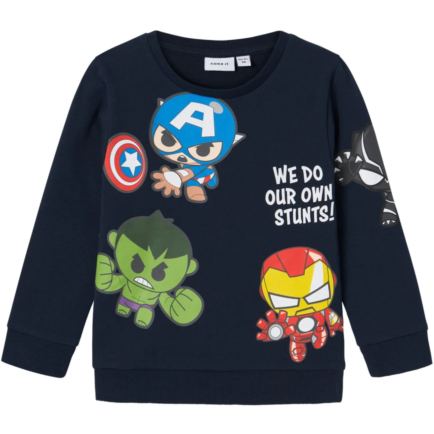 Name It Dark Sapphire Juck Marvel Sweatshirt