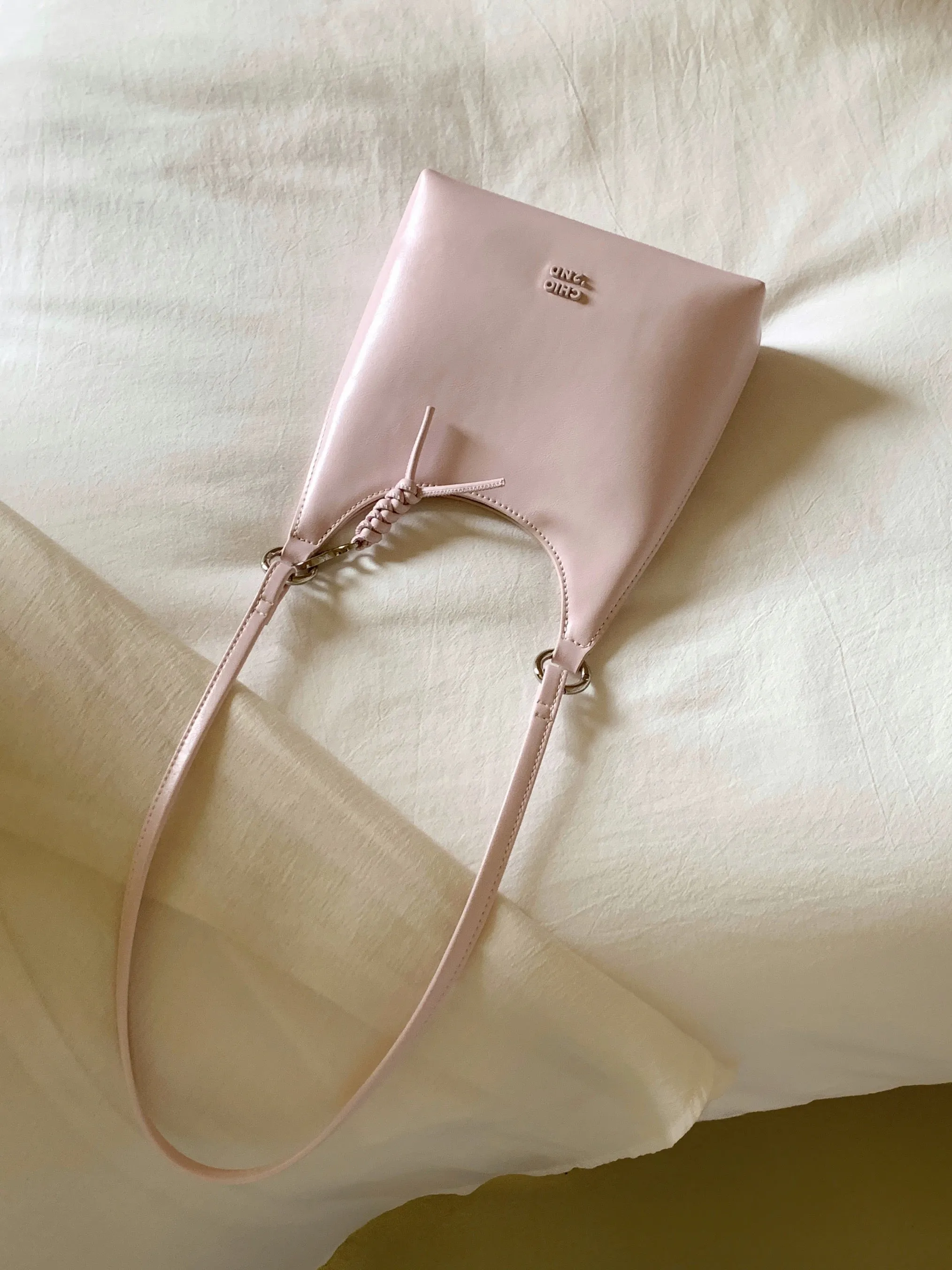 Nanfeng Chio2nd cowhide genuine leather vitality midsummer tote bag for women 2024 new commuter shoulder crossbody bag