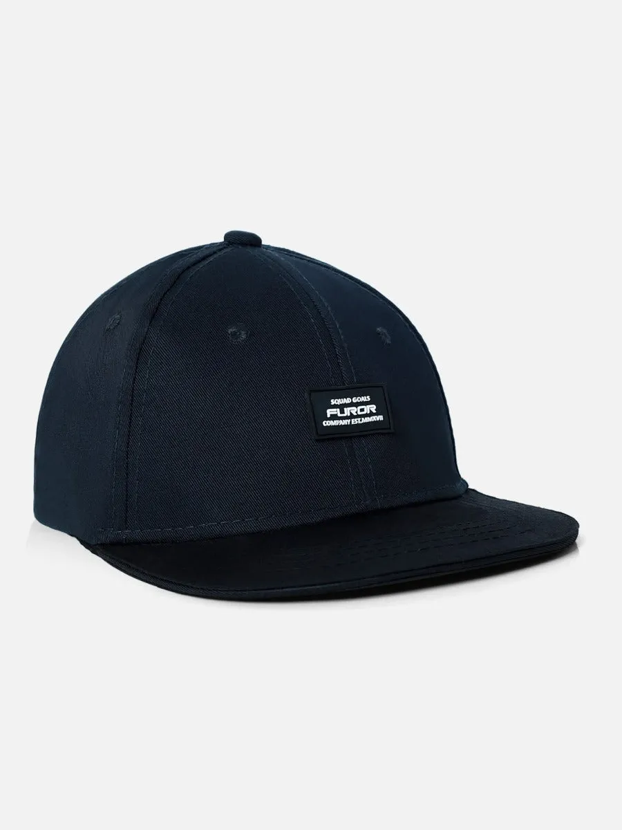 Navy Blue & Black Baseball Cap - FAC22-005