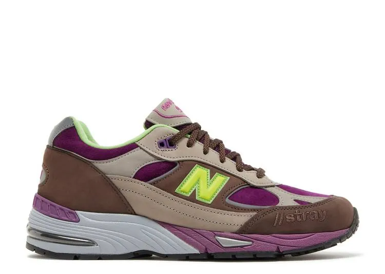 New Balance 991 Stray Rats Brown