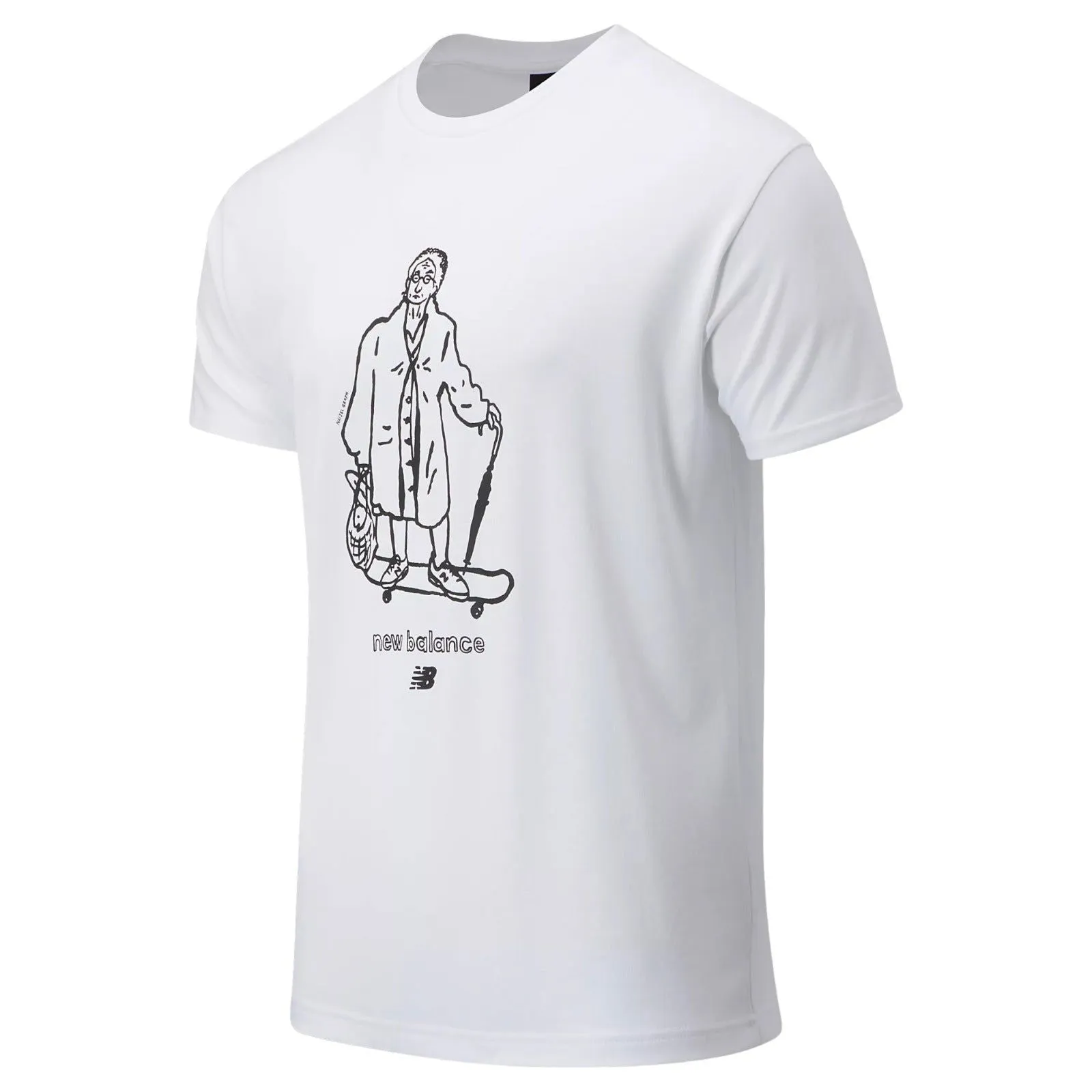 New Balance Athletics Graphic Skate T-Shirt - White
