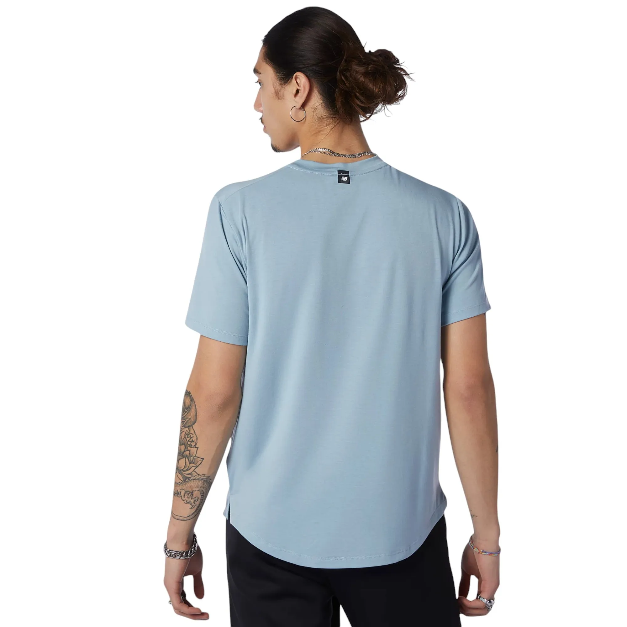 New Balance Fortitech Pocket Tee - Blue